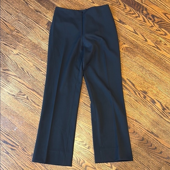 fabrizio gianni Pants - Z Fabrizio Gianni Women 4 Stretch Black Pantsuit with Front Zipper